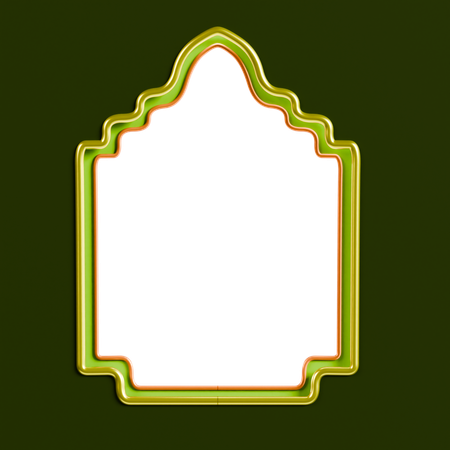 Marco de la mezquita  3D Icon