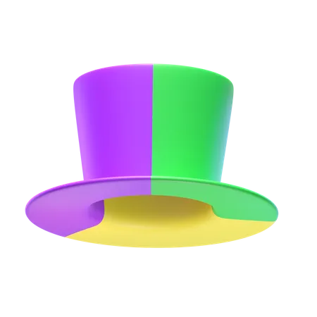 Mardi Gras Hat  3D Icon