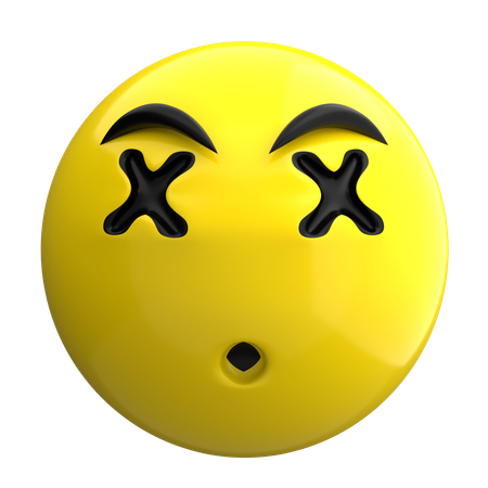 Emoji mareado  3D Icon