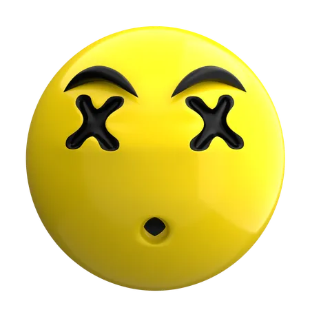 Emoji mareado  3D Icon