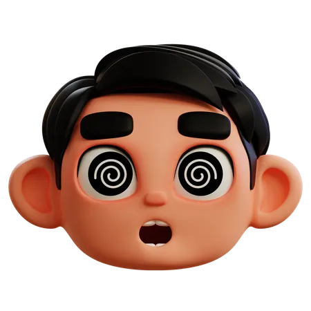 Emoji mareado  3D Icon