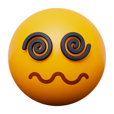 Emoji mareado  3D Icon