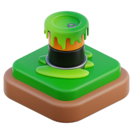 Marée noire  3D Icon