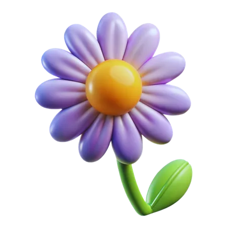 Une marguerite  3D Icon