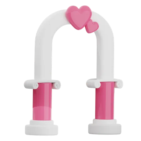 Porte de mariage  3D Icon