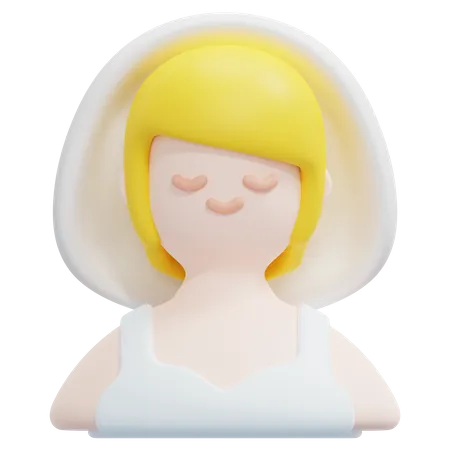 Mariée  3D Icon