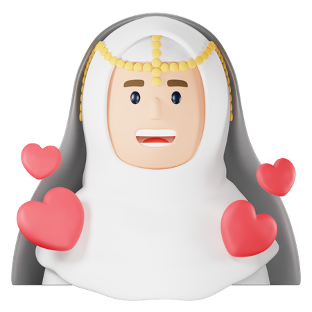 Mariée  3D Icon