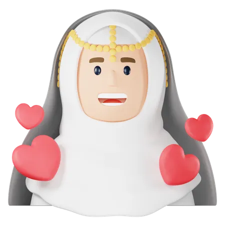 Mariée  3D Icon