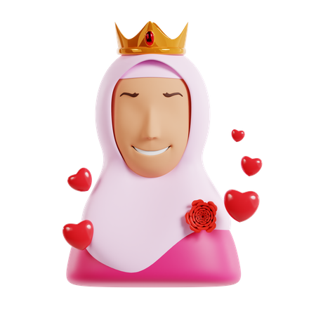 Mariée  3D Icon