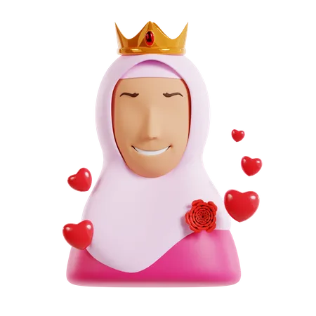 Mariée  3D Icon