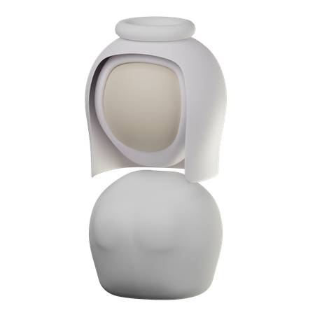 Mariée musulmane  3D Icon