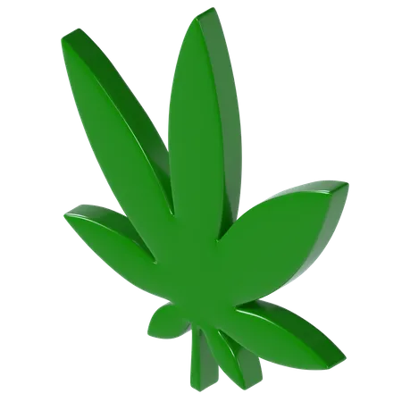 Marihuana  3D Illustration