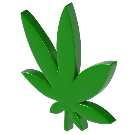 Marijuana 3D Illustration