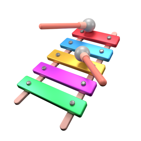 Marimba  3D Icon