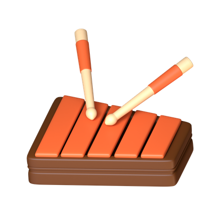 Marimba  3D Icon
