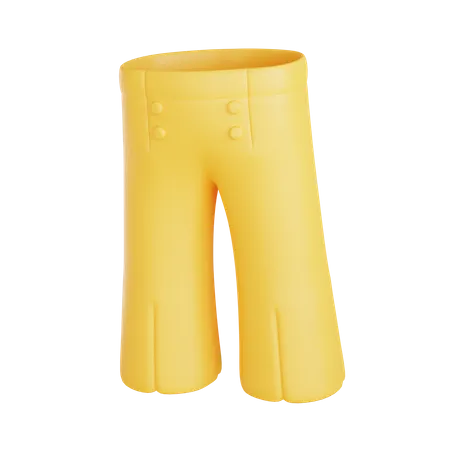 Pantalon femme marin  3D Icon