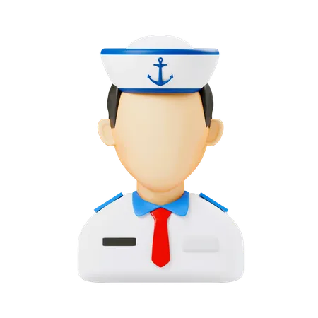 Marinheiro  3D Icon