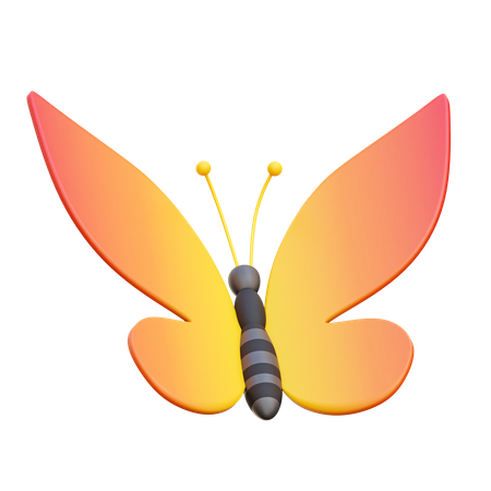 Mariposa  3D Icon