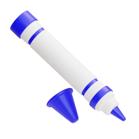 Marker Pen 3D Icon