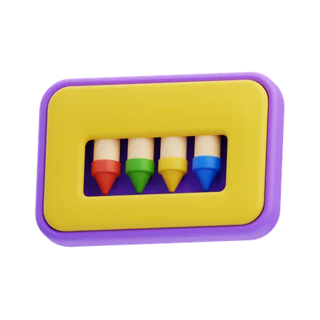 Markers  3D Icon