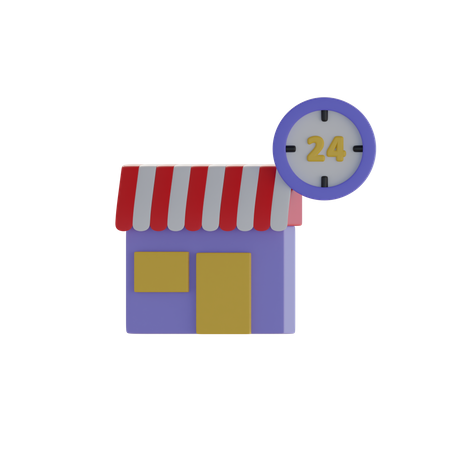 Market  3D Icon