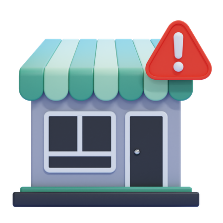 Market  3D Icon