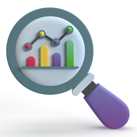 Market Analysis  3D Icon