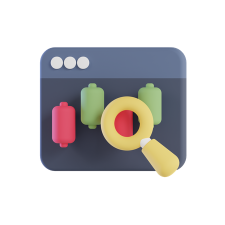 Market Analysis  3D Icon