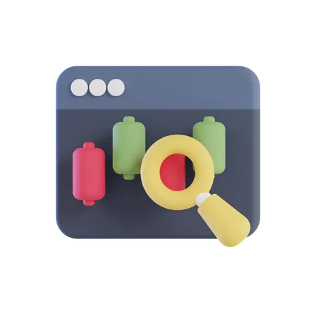 Market Analysis  3D Icon