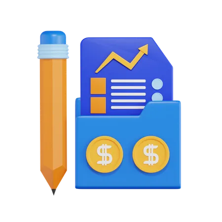 Market Analysis  3D Icon