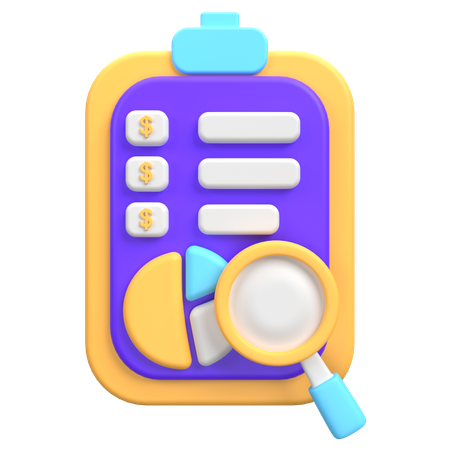 Market Analysis  3D Icon