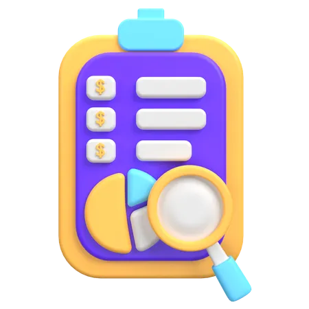 Market Analysis  3D Icon