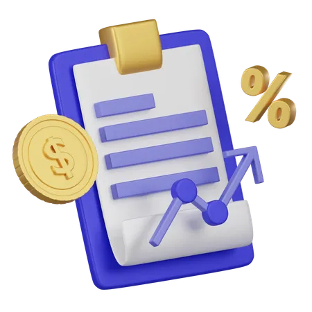 Market Analysis  3D Icon