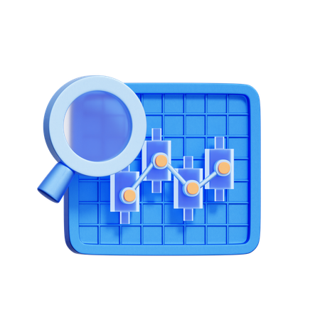 Market Analysis Insight  3D Icon