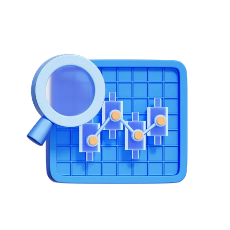 Market Analysis Insight  3D Icon