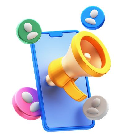 Market Audience  3D Icon