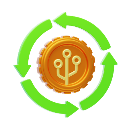 Market Cap  3D Icon