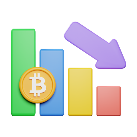 Market Crash  3D Icon