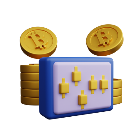 Market Flow  3D Icon