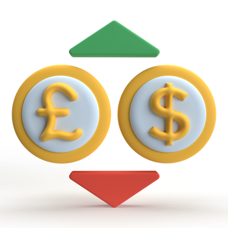 Market Fluctuation  3D Icon