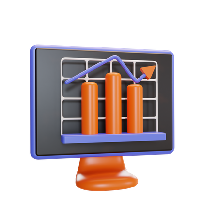 Market Growth 3D Icon