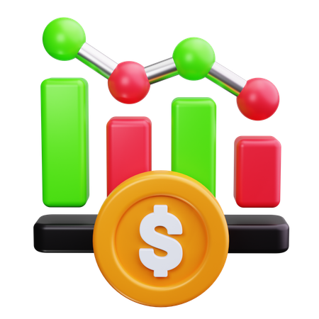 Market Loss  3D Icon