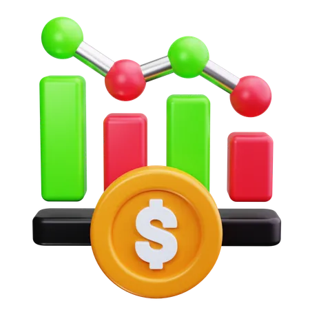 Market Loss  3D Icon