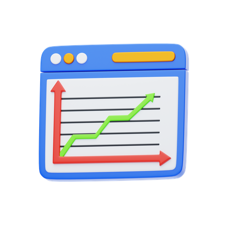 Market Momentum  3D Icon