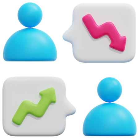 Market Opinion  3D Icon