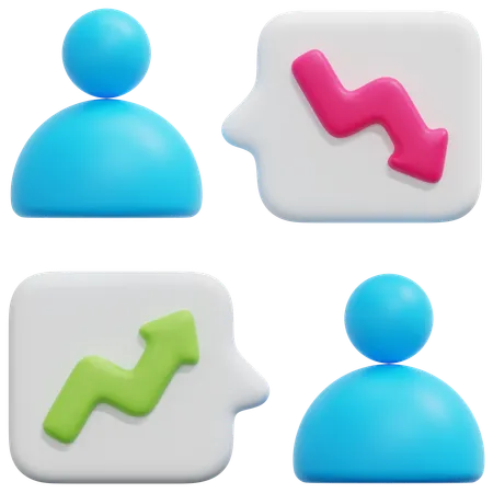 Market Opinion  3D Icon