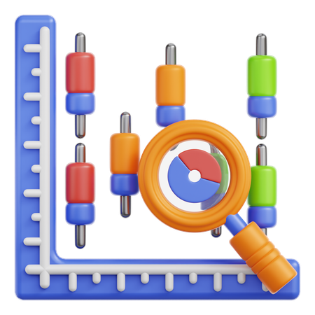 Market Research  3D Icon