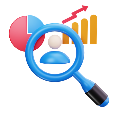 Market Research  3D Icon