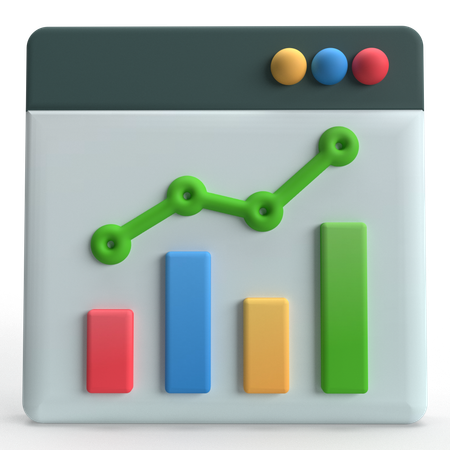 Market Research  3D Icon