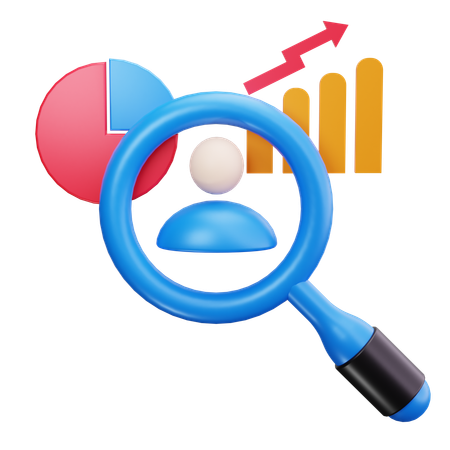 Market Research  3D Icon